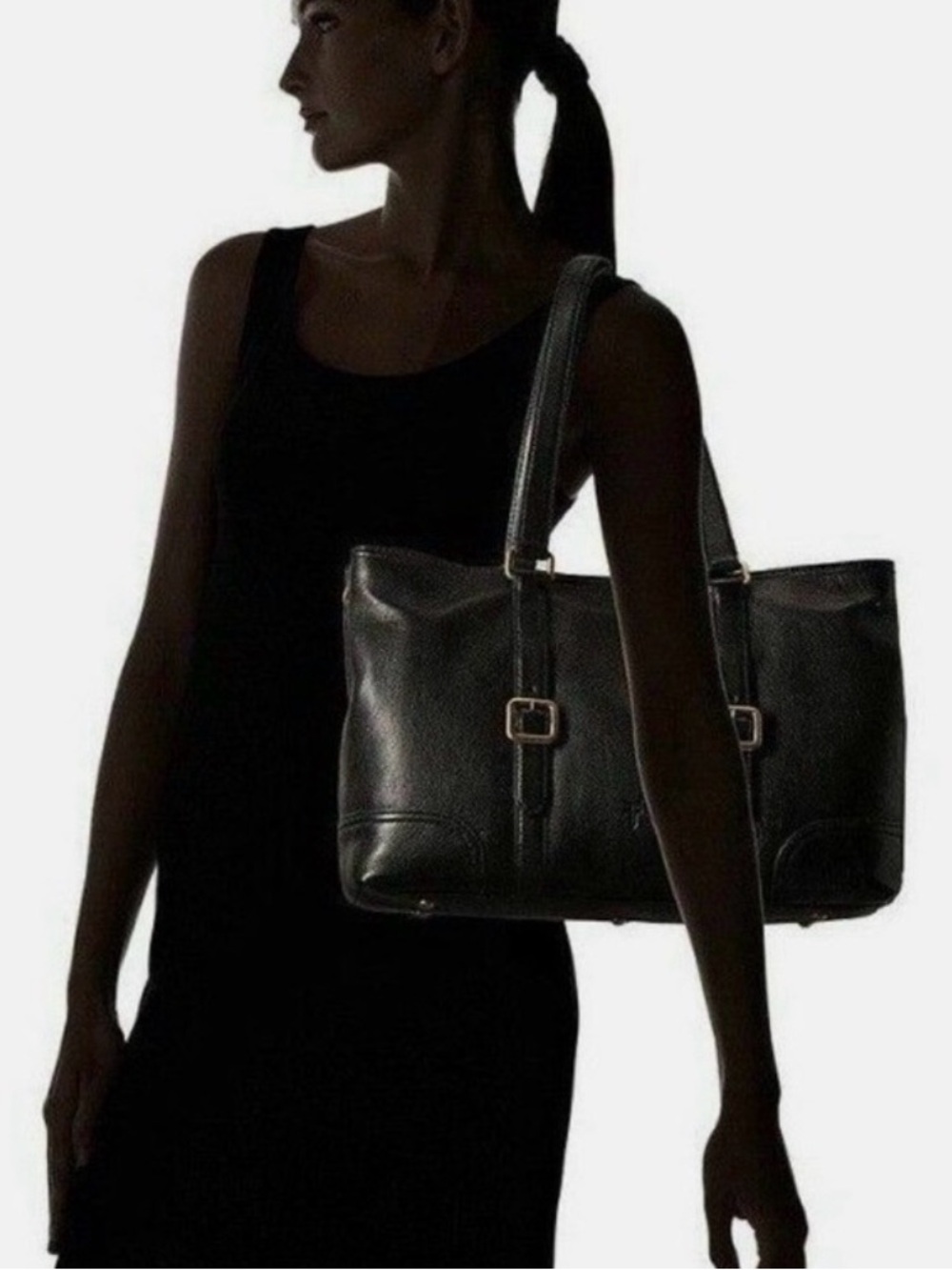 Frye Lily Leather Tote Handbag (Model DB820)